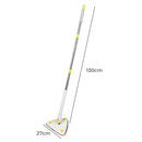 Cleanflo Spin Cleaning Mop 360° Rotatable Adjustable Multifunctional 5Pads White