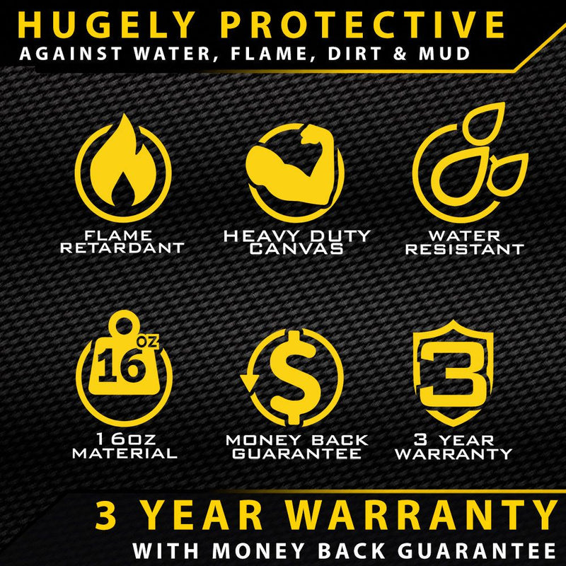 Razorback 4x4 XP7 Heavy Duty Canvas Console Lid Cover suitable for a Toyota HiLux 8th Gen SR5, Rugged X & Rogue (In Stock)