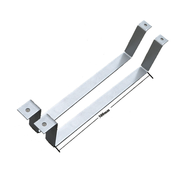 Caravan camper trailer water tank bracket 95L 500m length one pair