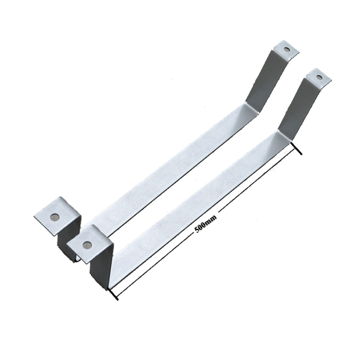 Caravan camper trailer water tank bracket 95L 500m length one pair
