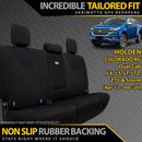 Holden Colorado RG Neoprene Rear Seat Covers