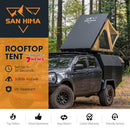San Hima Kalbarri Lite Gen 2 Rooftop Tent With Ladder Khaki Camping 4WD 4x4