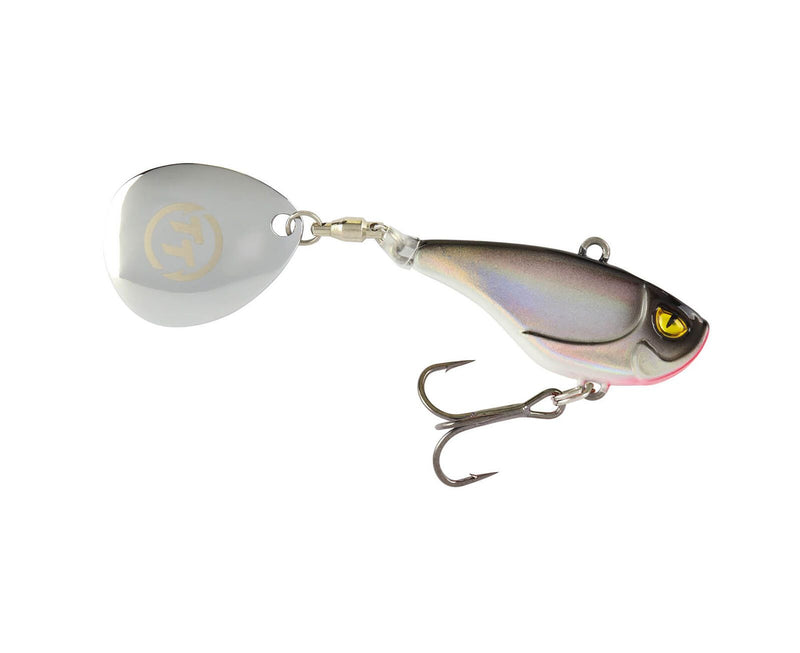 TT Lures Flashpoint+ 47mm Tail Spinner Vibe Lure - GHOST MINNOW