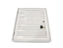 Camec Gas Door For Galvanised Box - Rhh Smooth White