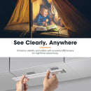 San Hima LED Camping Strip Light White Amber Lamp w/ Rechargeable Battery Sliver