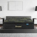 Dreamz Spring Mattress Bed Pocket Egg Crate Foam Medium Firm Queen 34CM