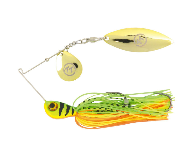 TT Lures 5/8oz Vortex+ Spinnerbait Fishing Lure - FIRETIGER