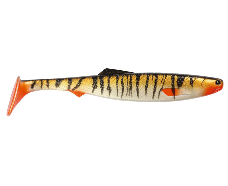 TT Lures 250mm Enforcer Soft Unrigged Swimbait Lure - GOLD TIGER
