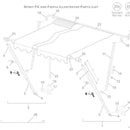 Carefree Rollout Awning Lift Handle - White