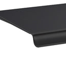 Traderight Group  Toilet Paper Holder Double Roll Stainless-Steel Hook Bathroom Rack Wall Black