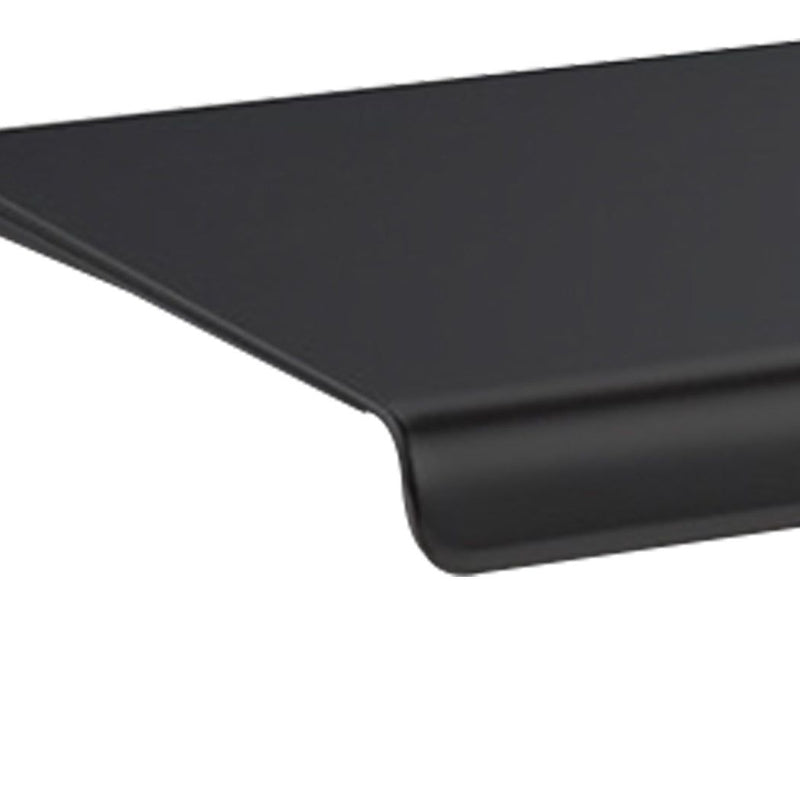 Traderight Group  Toilet Paper Holder Double Roll Stainless-Steel Hook Bathroom Rack Wall Black