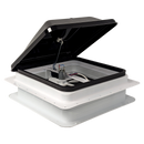 Coast RV 14x14 Black Wind-Up Roof Vent With 12V FAN