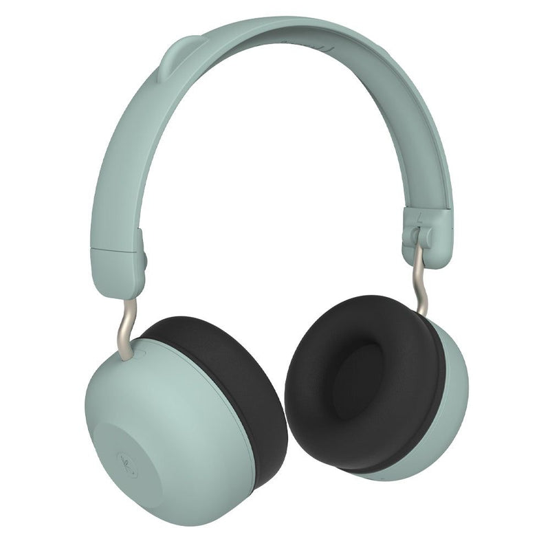 Kreafunk Kids Buzz Junior Bluetooth Headphones - Dusty Green