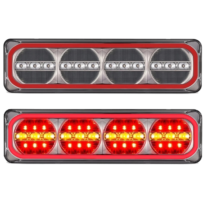 2 X LED Autolamps 520ARRMB Stop/Tail/Indicator LHS or RHS, Bulk