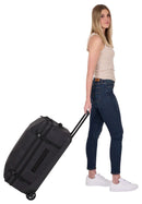 Thule Aion 70cm/95L Wheeled Duffel Bag - Black (Travel Luggage w/ Wet Compartment)