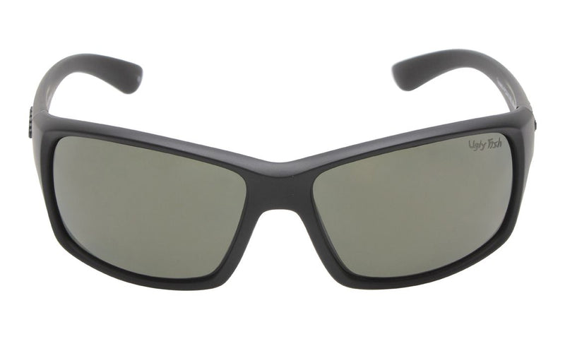 Ugly Fish Tsunami PC3443 TR-90 Black Frame/Smoke Lens Polarised Sunglasses