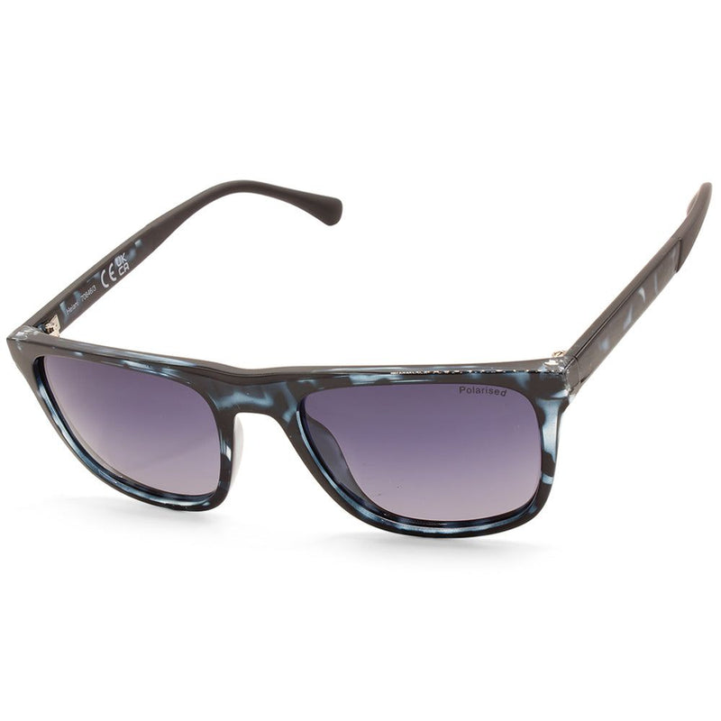 North Beach Heiani  Blue Tortoise/Smoke Gradient Polarised Women's Sunglasses