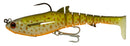 145mm Zerek Jighead Rigged Flat Shad X Soft Plastic Lure - Orange Belly Trout