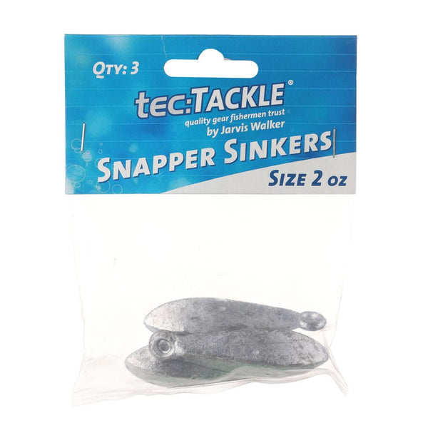 3 Pack of Jarvis Walker 2oz Snapper Sinkers