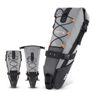 Waterproof 10L Reflective Bike Saddle Bag Gray