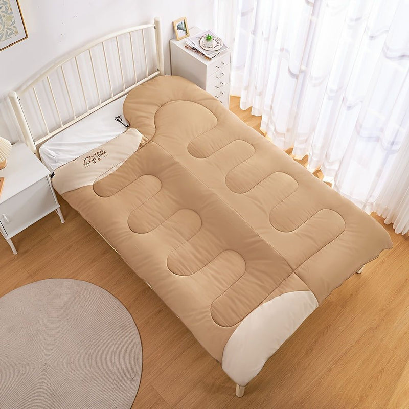 Dual-Use Sleeping Bag Blanket for Camping & Travel
