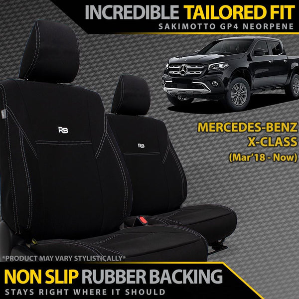 Mercedes-Benz X-Class Neoprene 2x Front Seat Covers