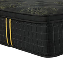 Dreamz Spring Mattress Bed Pocket Egg Crate Foam Medium Firm Queen 34CM