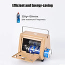 Portable 1500W Butane Tent Infrared Outdoor Space Heater Khaki