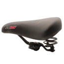 Endzone Black Ladies Webspring Bike Seat/Saddle with Gel Top and Comfort Foam