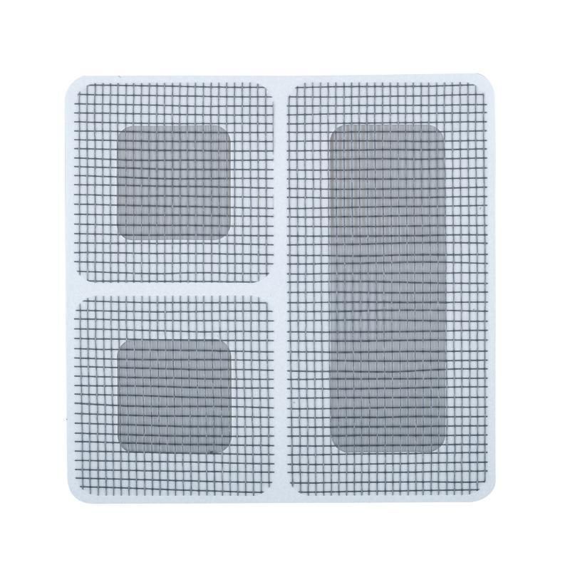 Insect Screen Adhesive Repair Sheets 6pc Black