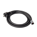 COAST RV Camper Shower - Long Black 2.5m Hose & Tap Attachment