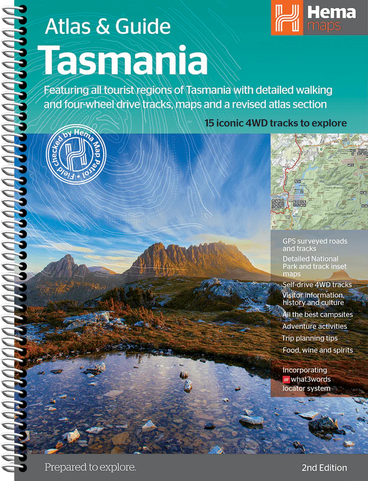 Hema Tasmanian Atlas and Guide