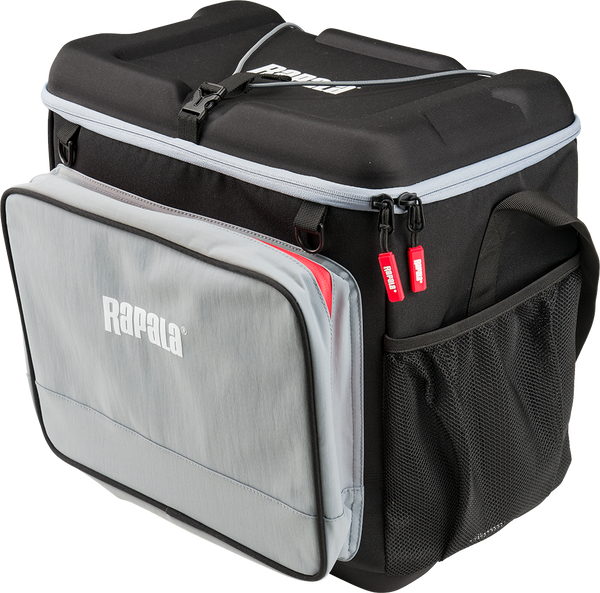 Rapala Countdown Fishing Tackle Bag Magnum with Waterproof Base & 2 Tackle Trays