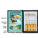 Upright Caravan Fridge 12V/24V/240V