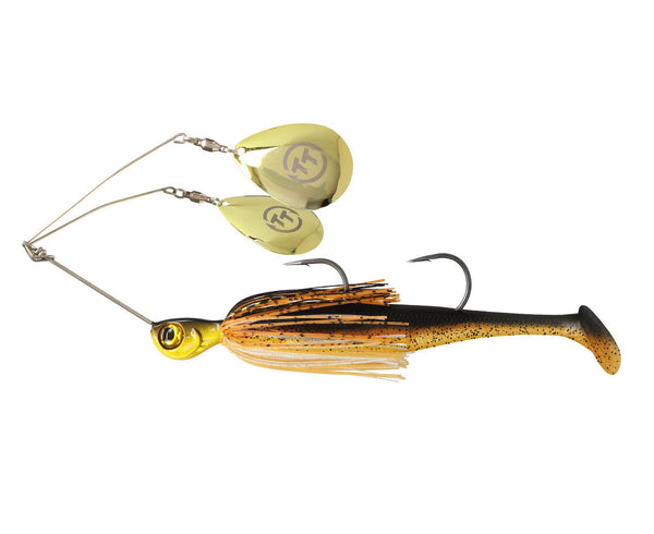 TT Lures 3/4oz Tornado+ Twin Spin Rigged Spinnerbait Lure - CARP