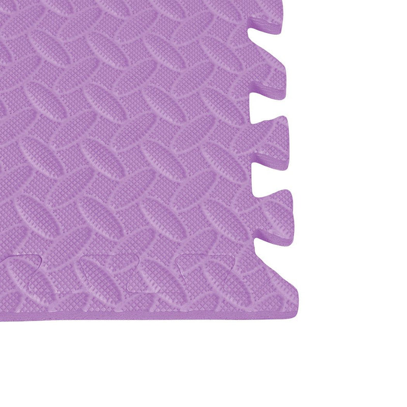 Bopeep EVA Foam Kids Play Mat Floor Kid Crawling Interlocking Home Purple 60x60