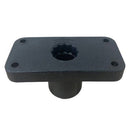 Platinum Flush Deck Mount Fitting for Fishing Rod Holder