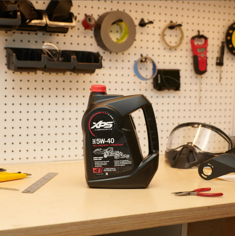 OIL 4T 5W40 SYNTH. BLEND QT/0.946L