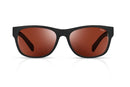 Tonic Wave Polarised Sunglasses - Glass Copper Photochromic Lens & Black Frame