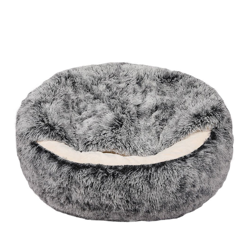 Pawz Pet Dog Calming Bed Warm Soft Plush Sleeping Removable Cover Washable M