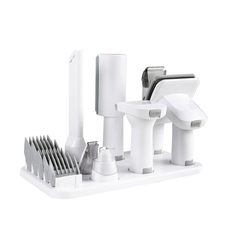 Pawz 7 In 1 Pet Grooming Kit Vacuum Dog Cat Hair Dryer Remover Clipper Brushes