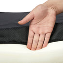 Pawz Dog Calming Bed Pet Cat Removable Cover Washable Orthopedic Memory Foam L