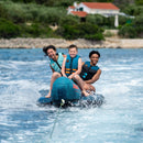 Jobe Chaser 3-Person Hot Dog Style Inflatable Towable Ski Tube