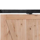 Antique Style Sliding Barn Double Door Hardware Damper Quiet Closing Tool Kit