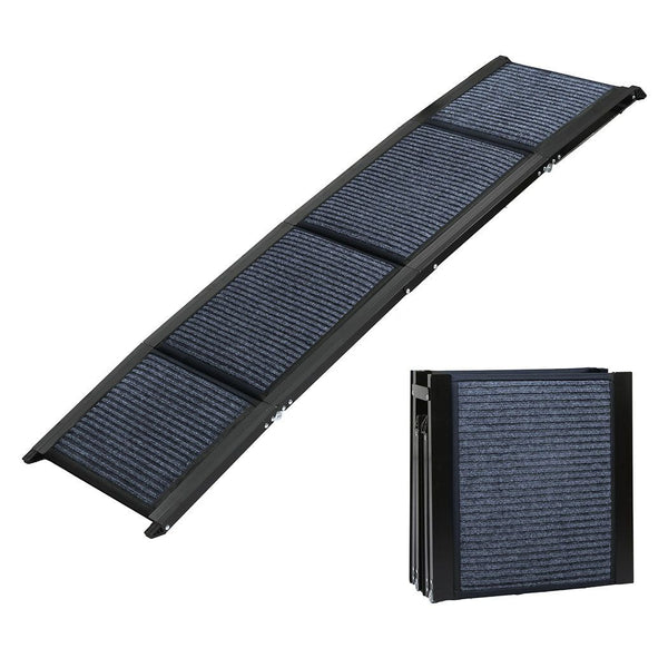 Pawz Dog Ramp For Car SUV Pet Dog Stairs Steps Ladder Travel Foldable Portable