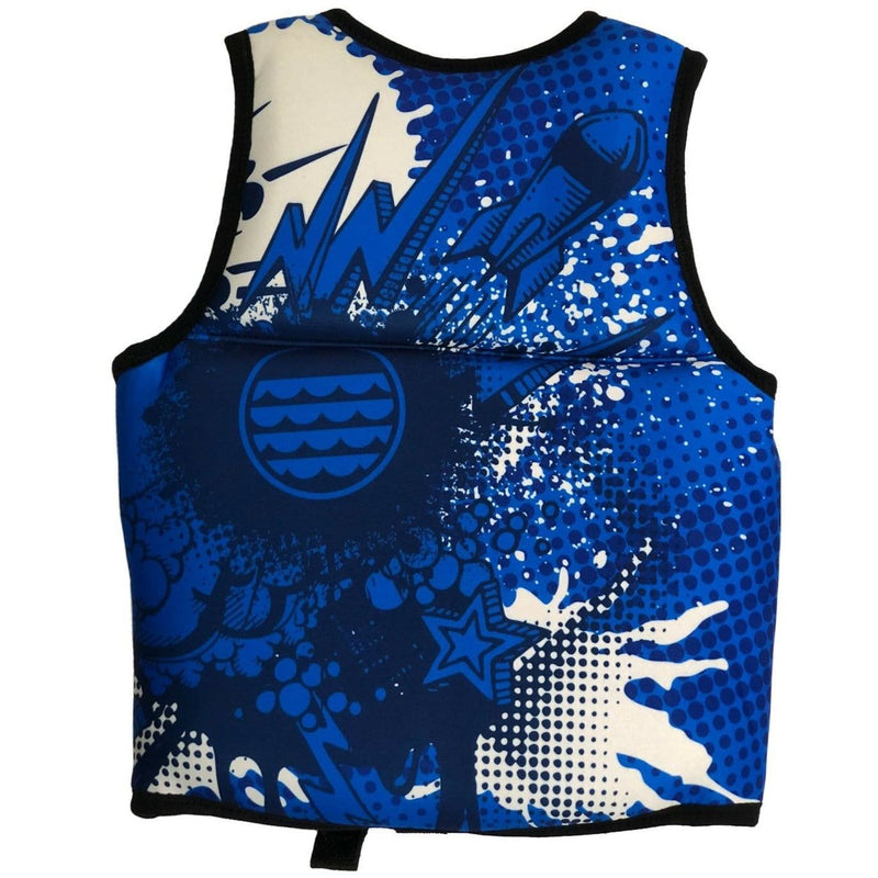 Riders Inc Rock-It Blue Neoprene Junior Boys/Kids Life Jacket Buoyancy Flotation Vest