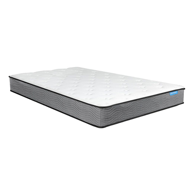 Dreamz Spring Mattress Pocket Bed Top Coil Sleep Foam Extra Firm Double 23cm