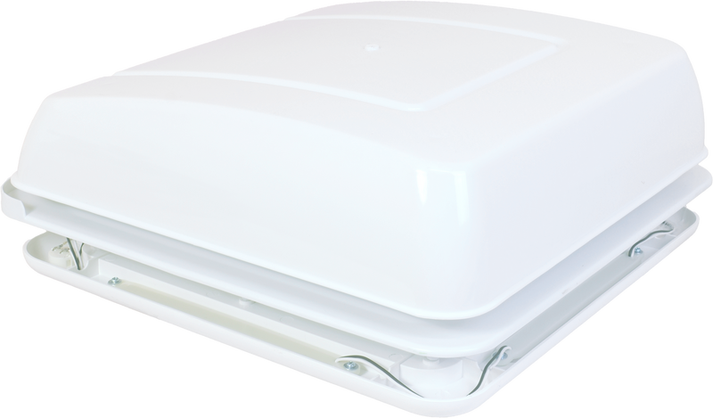 OZVENT 12V Shower Hatch with Fan LED Light 280 x 280mm