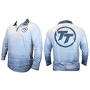 TT Fishing Grey Adults Long Sleeve Tournament Fishing Shirt - 50+ UV Protection