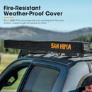 San Hima Car Side Awning 2x2.5m Pull-out Telescoping Poles Waterproof Camping